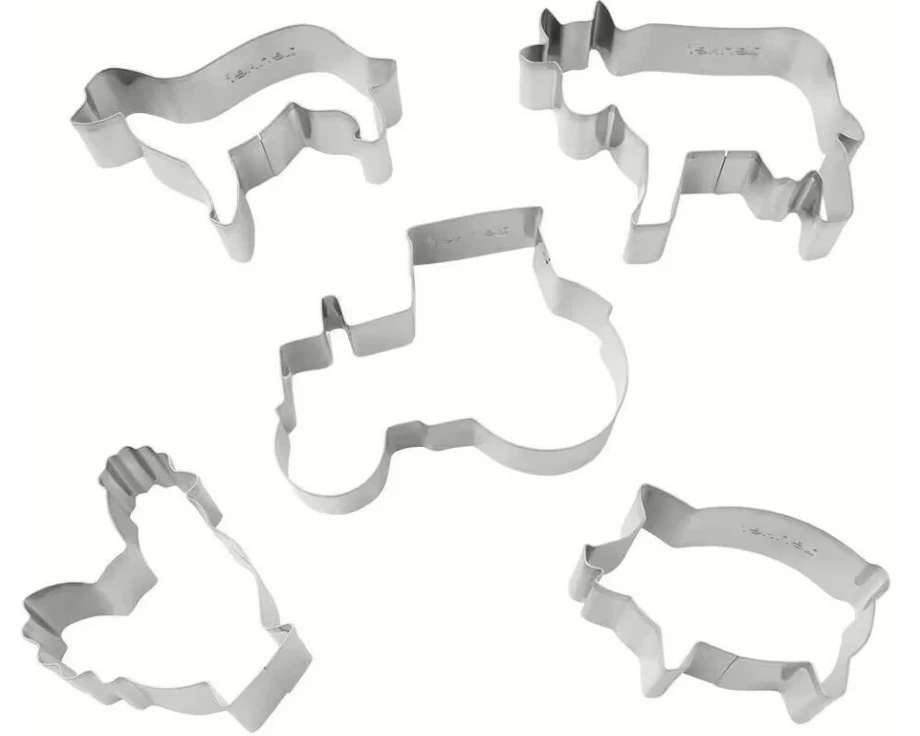 Zenker Guetzli-Ausstecher-Set Bauernhof