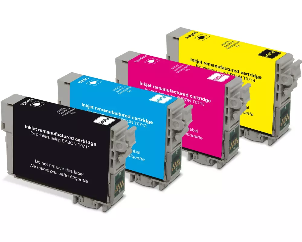 Generic Ink Tinte Epson T0711 Multipack Magenta/Yellow/Black/Cyan