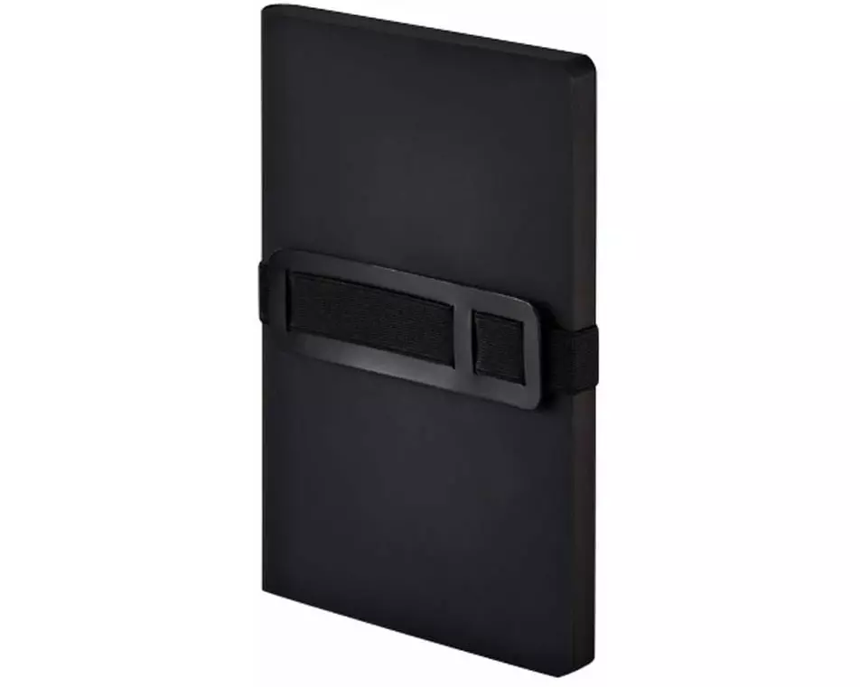 Nuuna Notizbuch Voyager M 20 x 13.5 cm, Dot, Schwarz