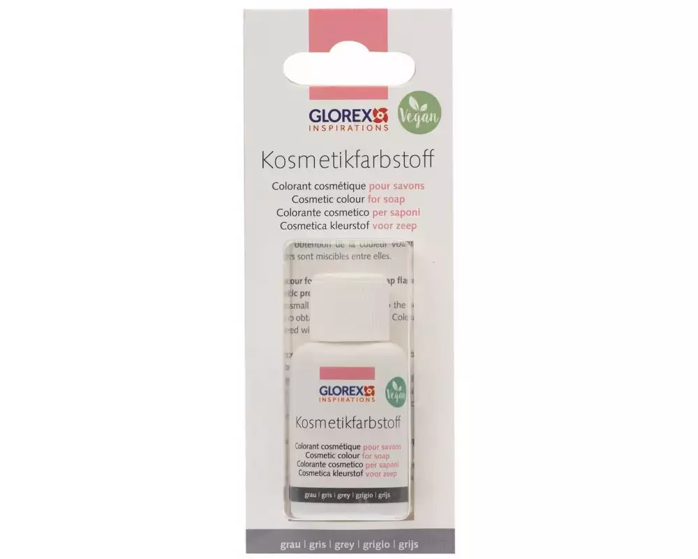 Glorex Kosmetikfarbstoff 20 ml, Grau
