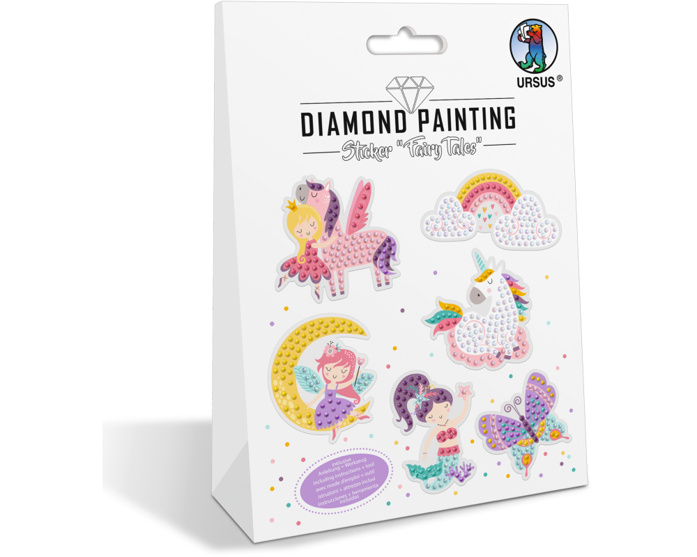 URSUS Diamond Sticker 43490002 Fairy Tales 6 Sticker