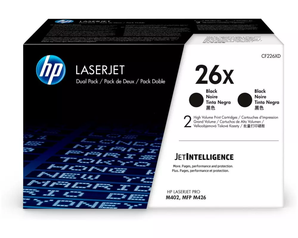 HP Toner Nr. 26X (CF226XD) Black