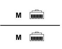 Kabel/Yellow RJ45>RJ45 1.8m