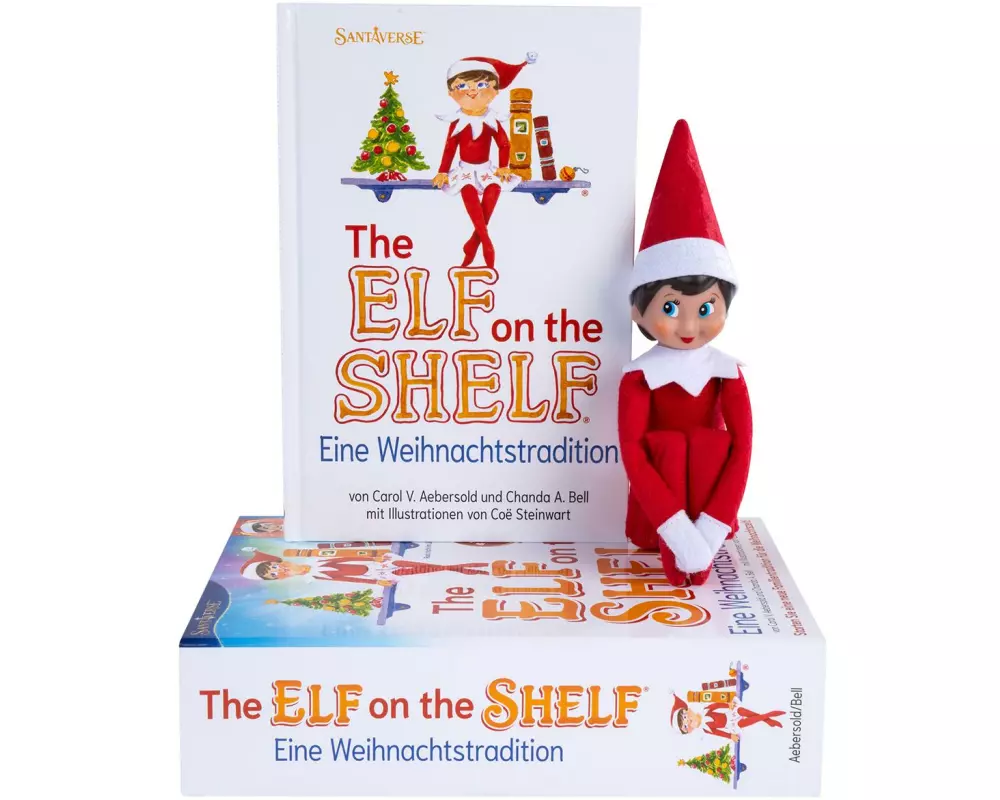 the Elf on the Shelf mit Bilderbuch