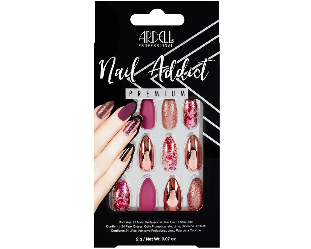 Ardell Nail Addict Chrome Pink Foil
