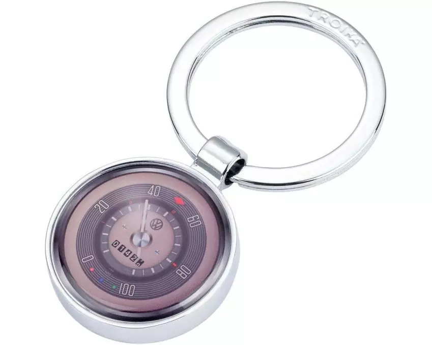 Troika Schlüsselanhänger VW Retro Tacho