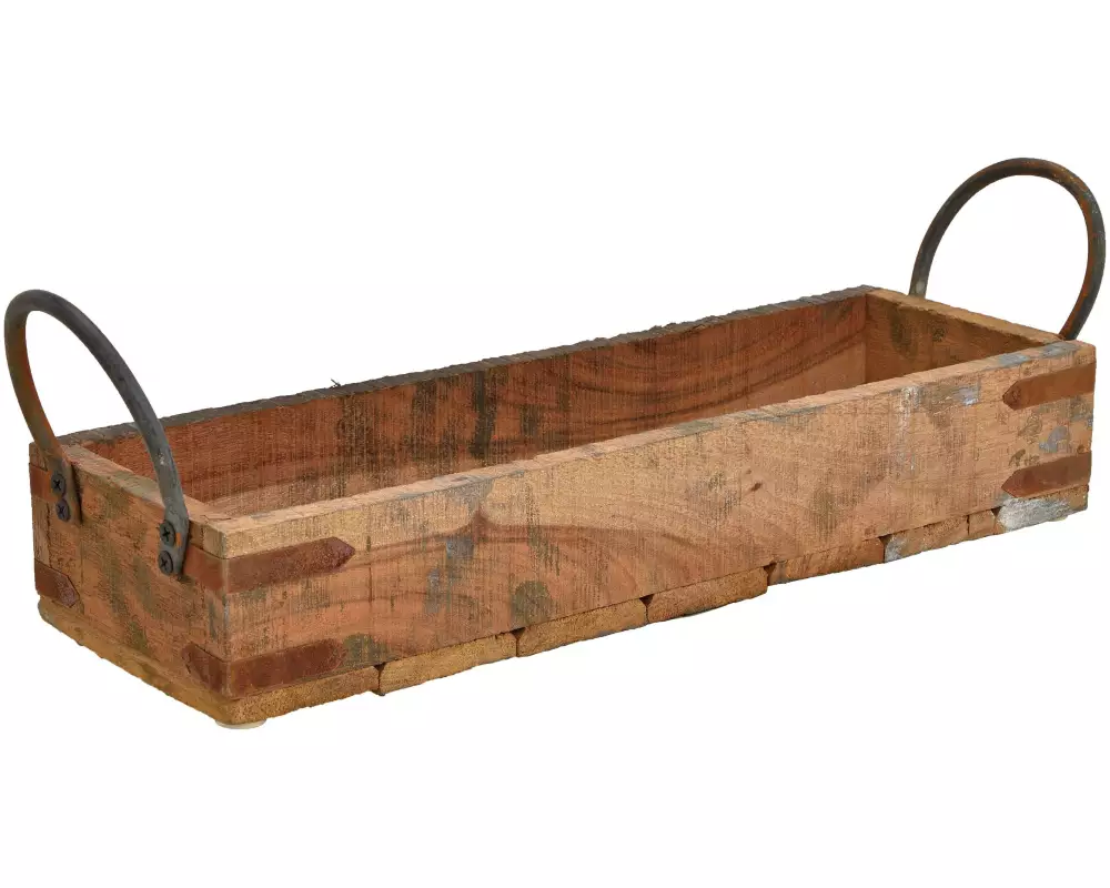 G. Wurm Aufbewahrung Tablett, 45 x 14 cm, Holz