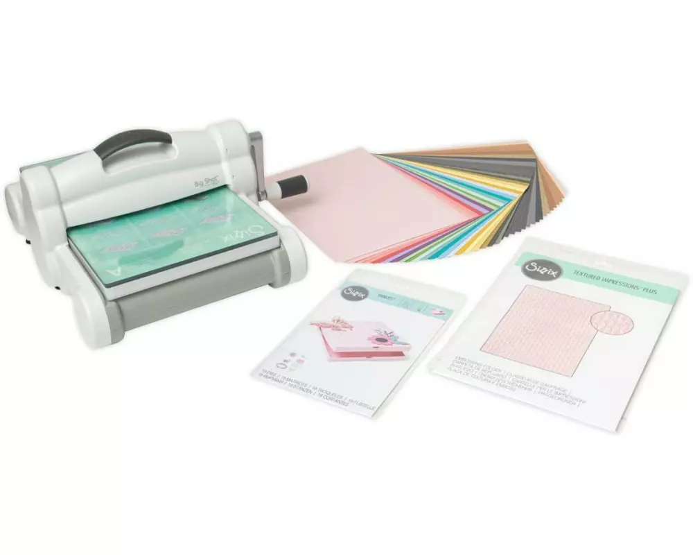 Sizzix Stanz- und Prägemaschine Big Shot PLUS Starter Kit 2