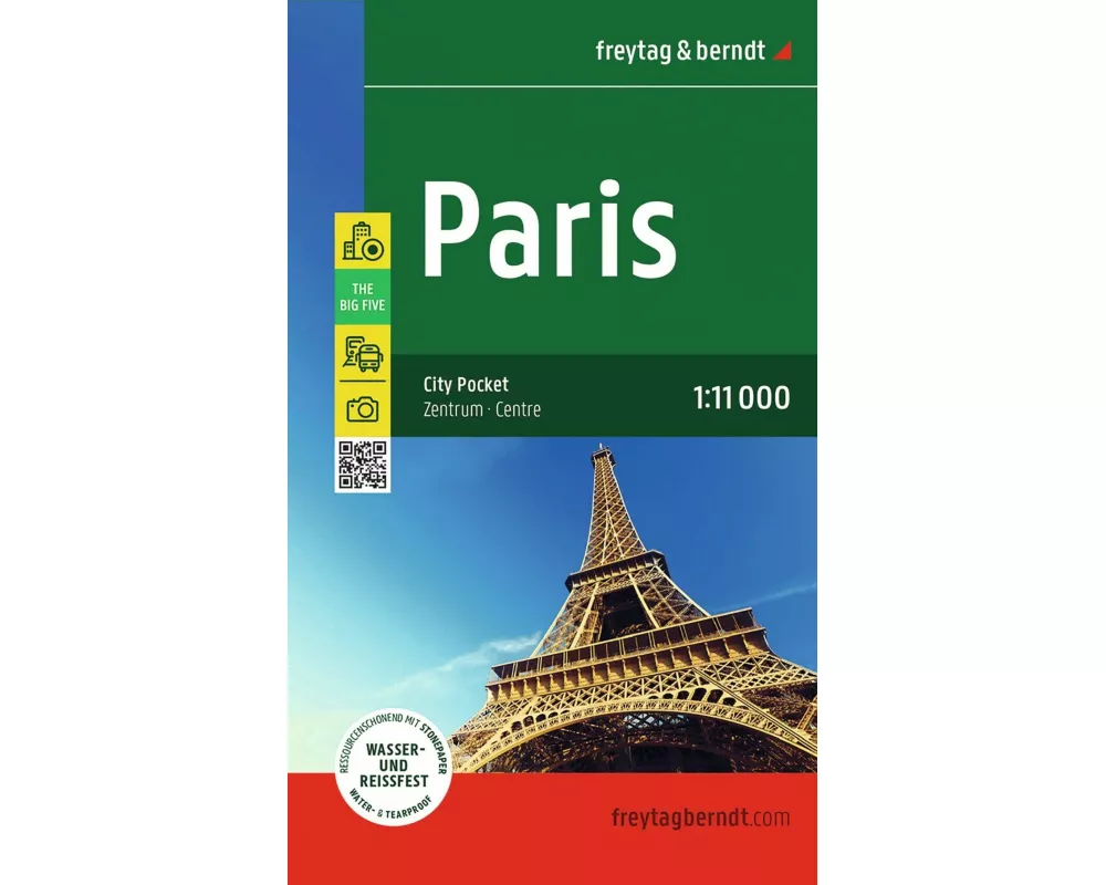 freytag & berndt Innenstadtplan Paris 1:11.000