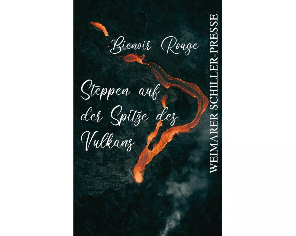 Steppen auf der Spitze des Vulkans