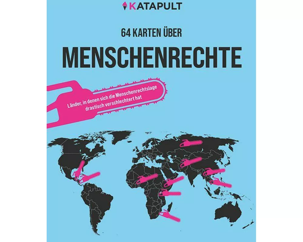 64 Karten über Menschenrechte