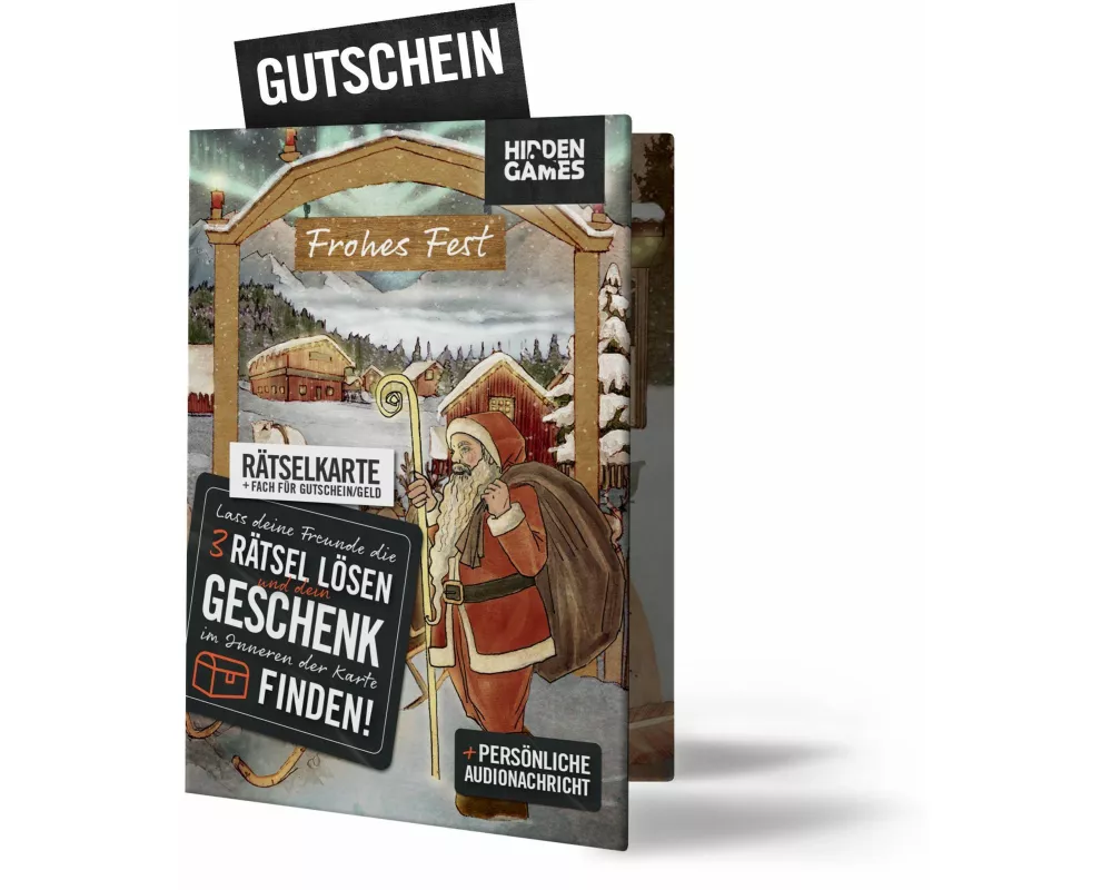 Hidden Games: Rätselhafte Weihnachten Rätselkarte