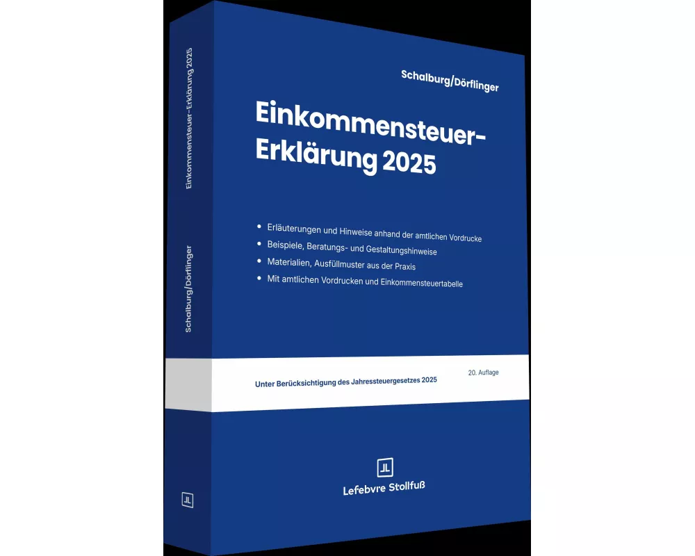 Einkommensteuer-Erklärung 2025