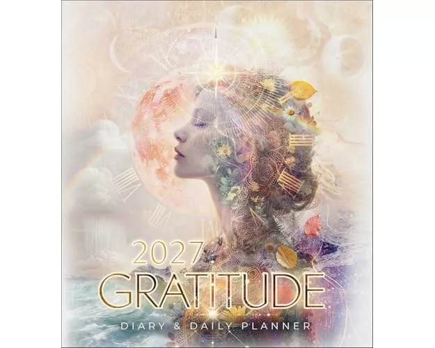 2027 Gratitude Diary & Daily Planner Calendar