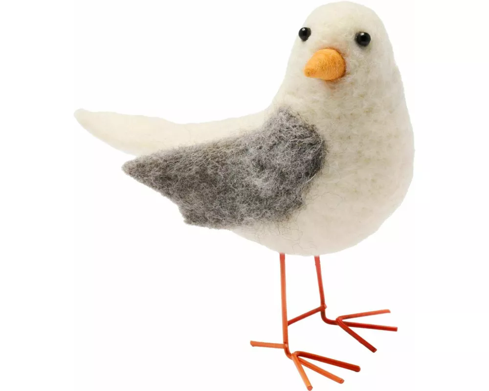 Filztier Möwe