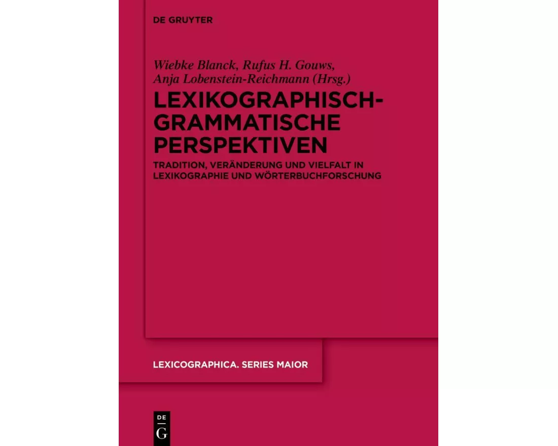 Lexikographisch-grammatische Perspektiven