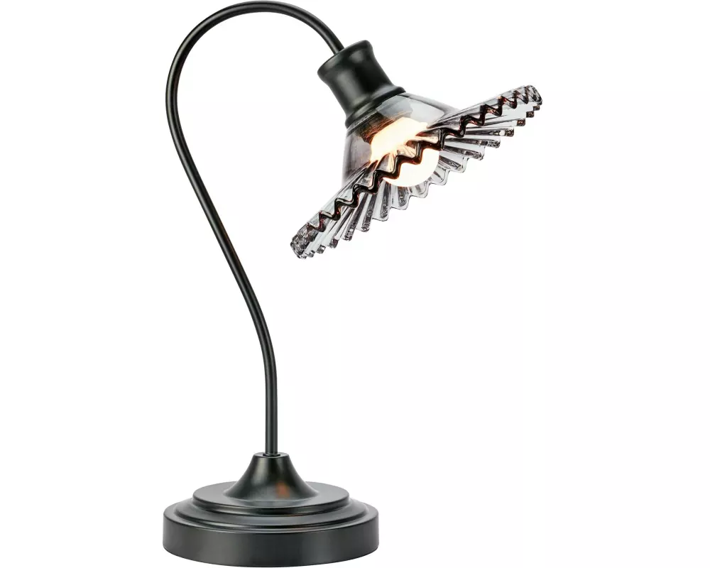 Markslöjd Tischleuchte Novia 1-flammig, Schwarz