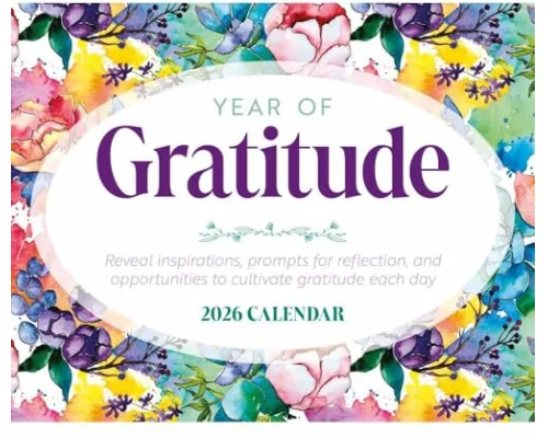 Gratitude Year Of Box Calendar 2026