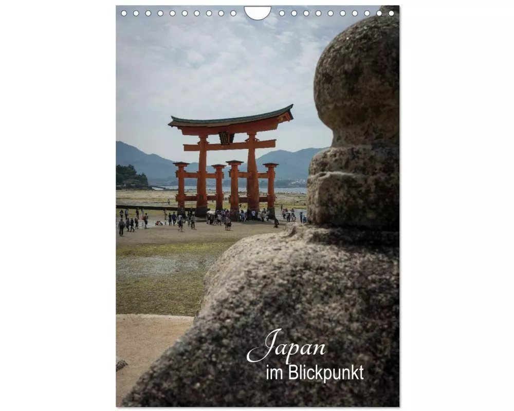 Japan im Blickpunkt (Wandkalender 2026 DIN A4 hoch), CALVENDO Monatskalender