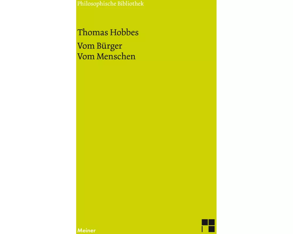 Vom Bürger. Vom Menschen