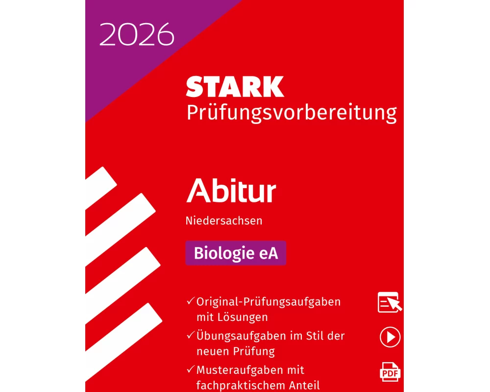 STARK Biologie eA - Abitur 2026 Niedersachsen - Prüfungsvorbereitung