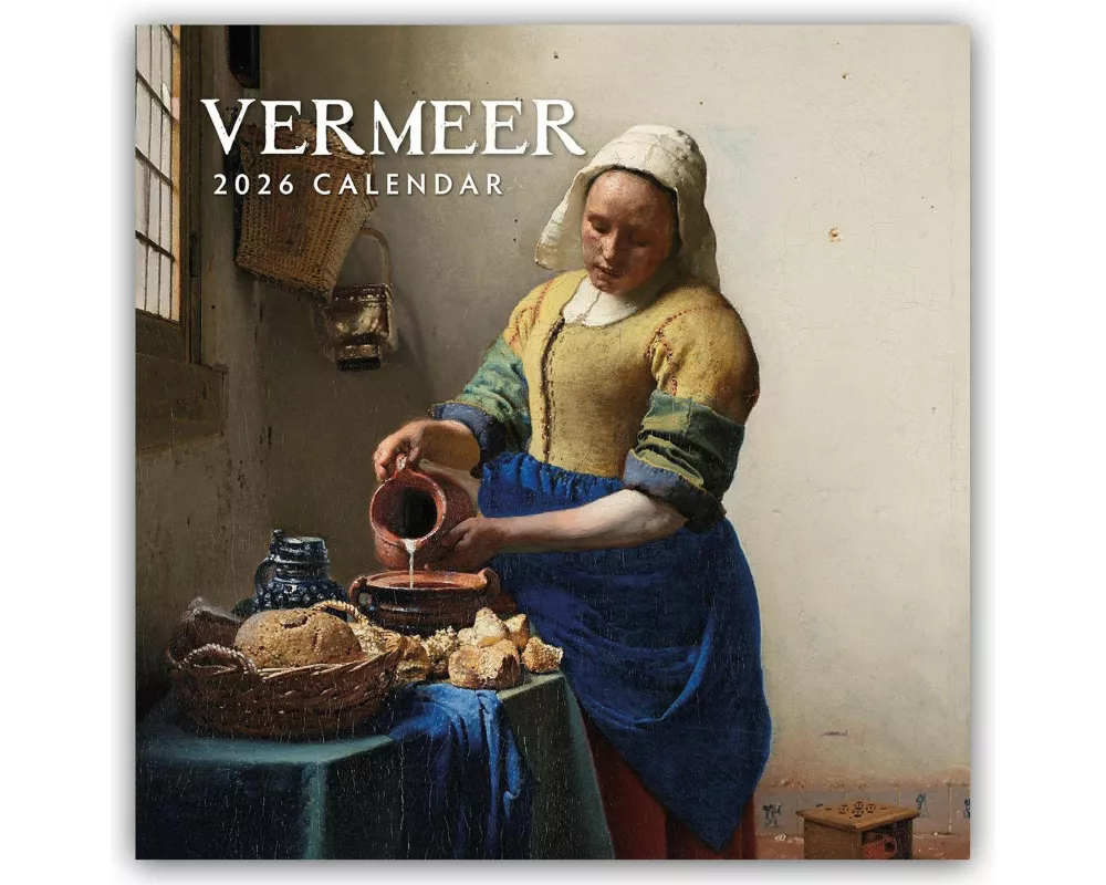 Vermeer 2026 Square Wall Calendar