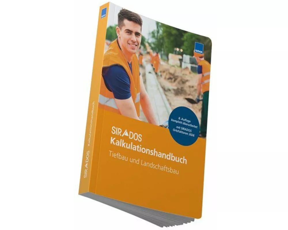 SIRADOS Kalkulationshandbuch Tiefbau und Landschaftsbau