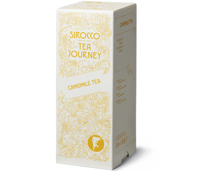 SIROCCO Camomile Tea 826 25 Pyramiden