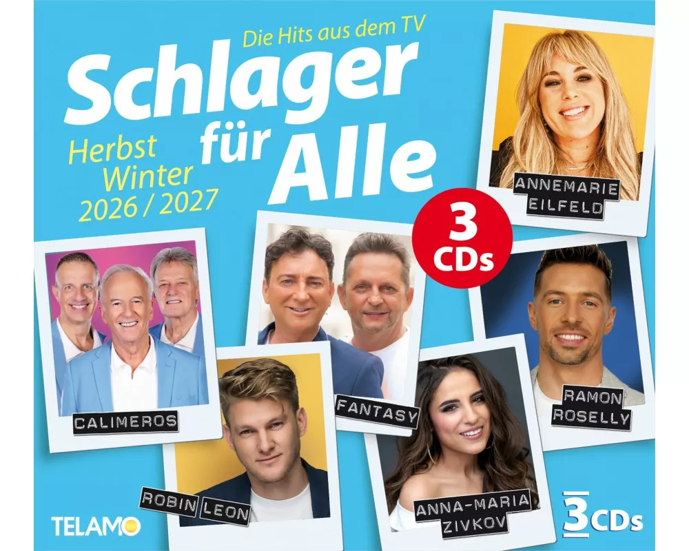 Schlager für Alle - Herbst/Winter 2026/2027 (3CD)