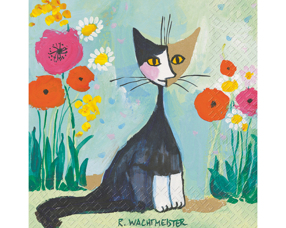 STEWO Servietten 33x33cm 2572745846 Katze Wachtmeister 20 Stück