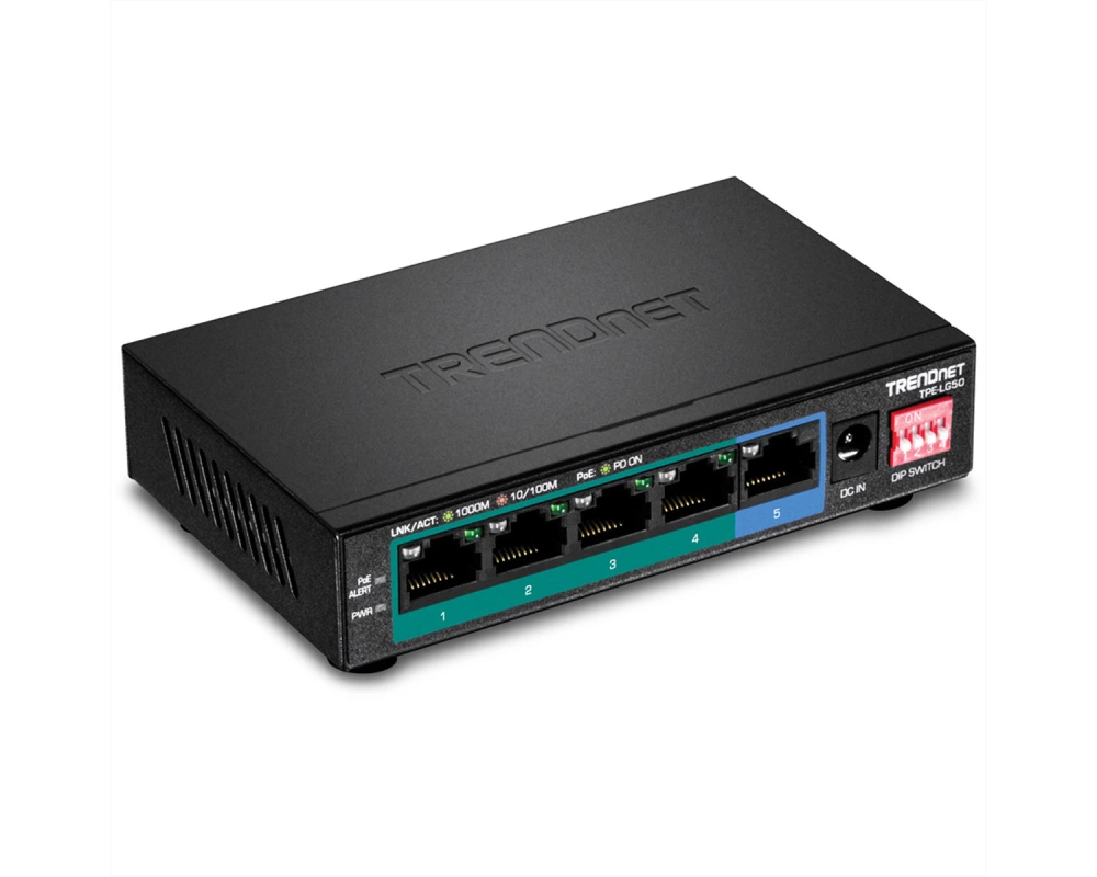 TRENDnet TPE-LG50 PoE+ Switch