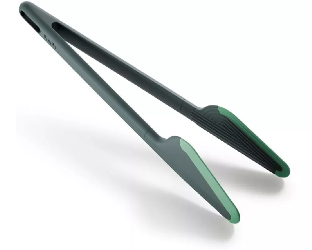 Lékué Küchenzange PBT/Silikon, Grün/Schwarz