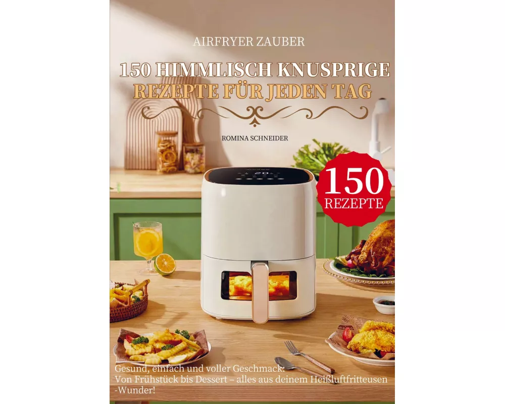 Airfryer Zauber - 150 himmlisch knusprige Rezepte für jeden Tag