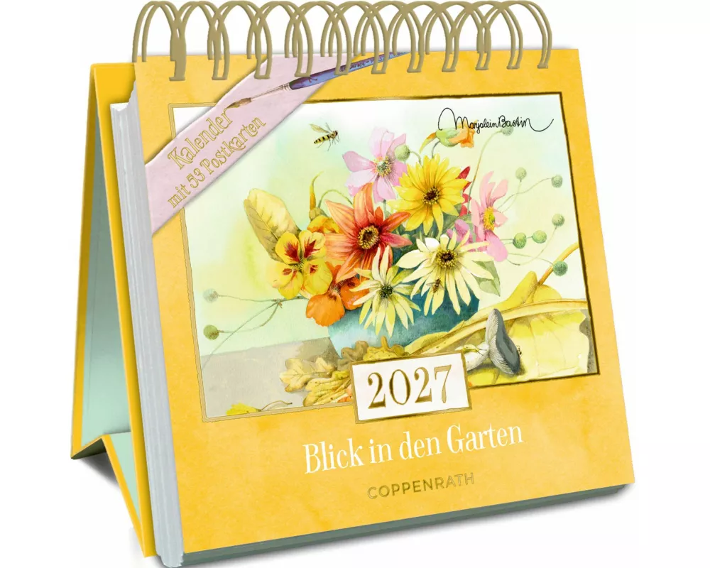 Kalender mit 53 Postkarten