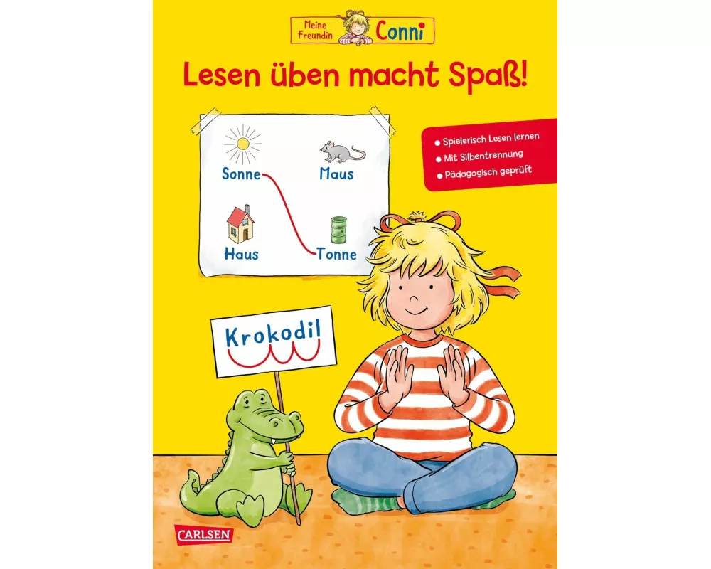 Conni Gelbe Reihe (Beschäftigungsbuch): Lesen üben macht Spaß!