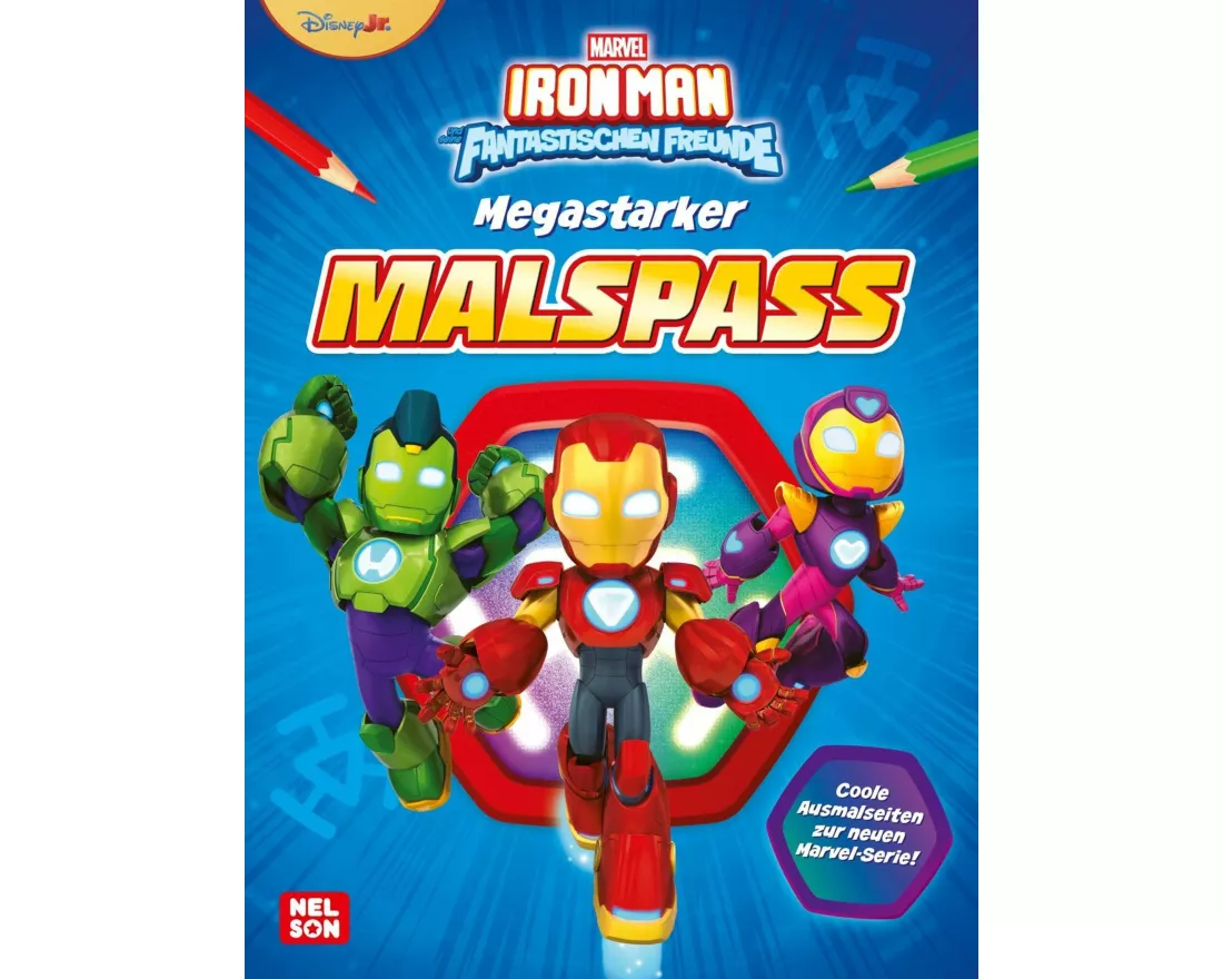 MARVEL: Iron Man und seine fantastischen Freunde: Megastarker Malspaß