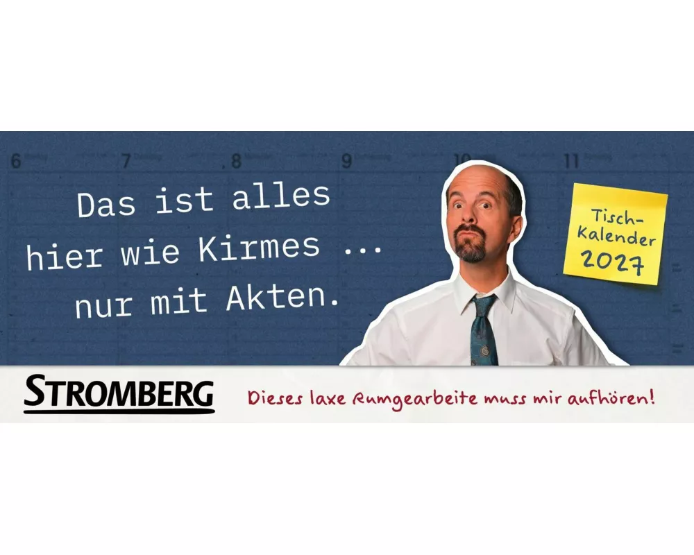 Stromberg Tischkalender 2027
