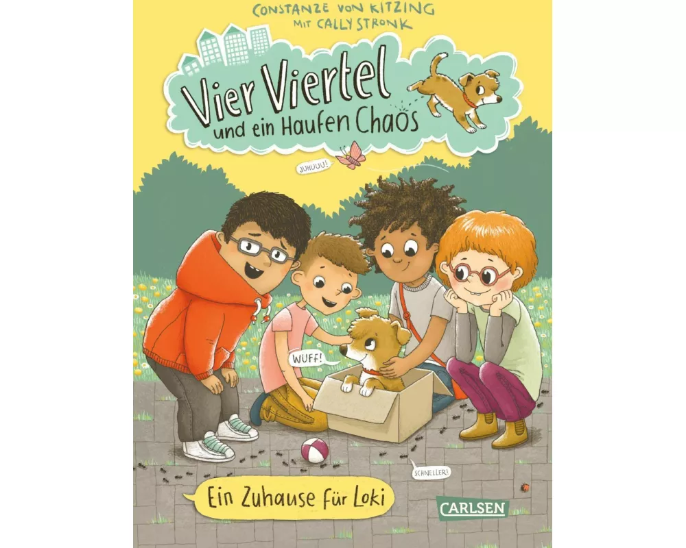 Vier Viertel und ein Haufen Chaos 1: Ein Zuhause für Loki