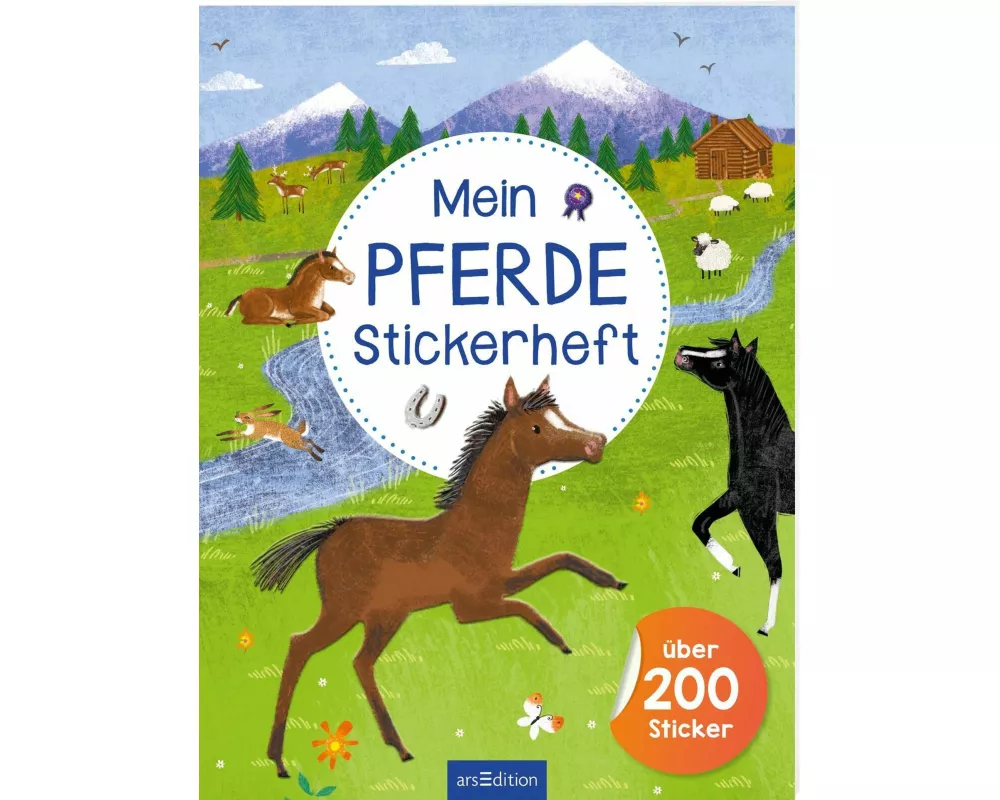 Mein Pferde-Stickerheft