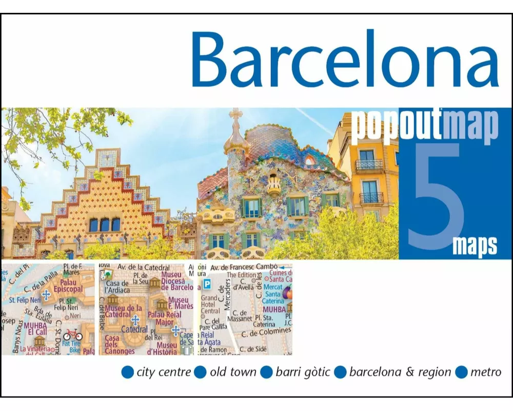 Barcelona PopOut Map