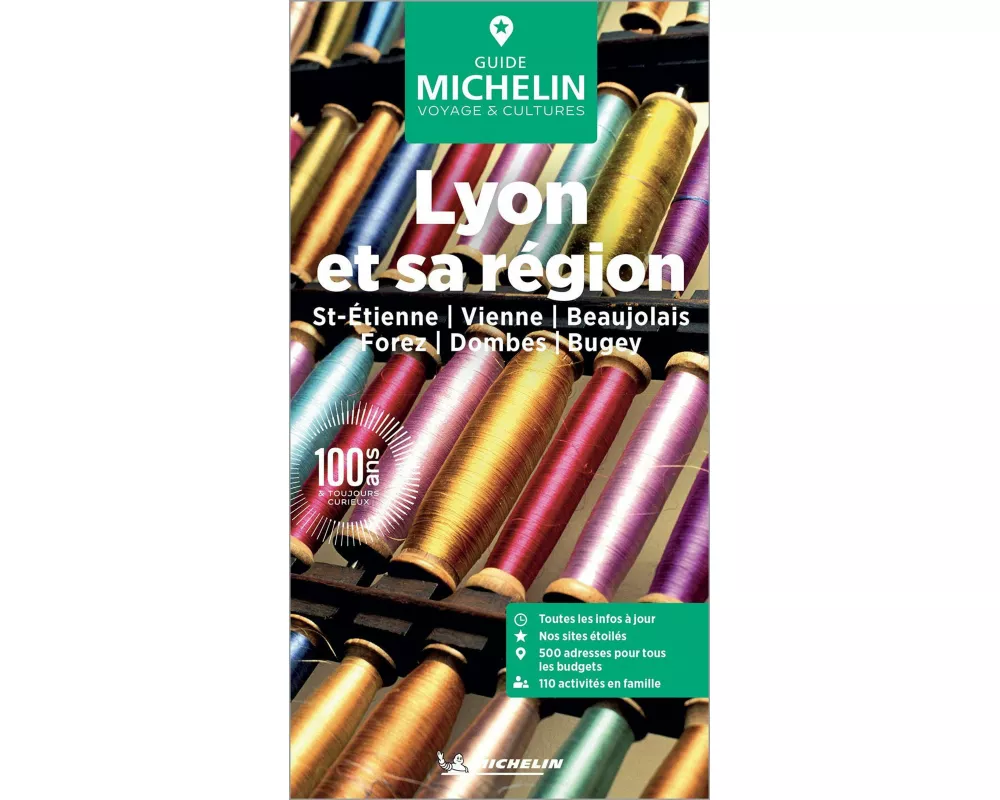 Michelin Le Guide Vert Lyon et sa région