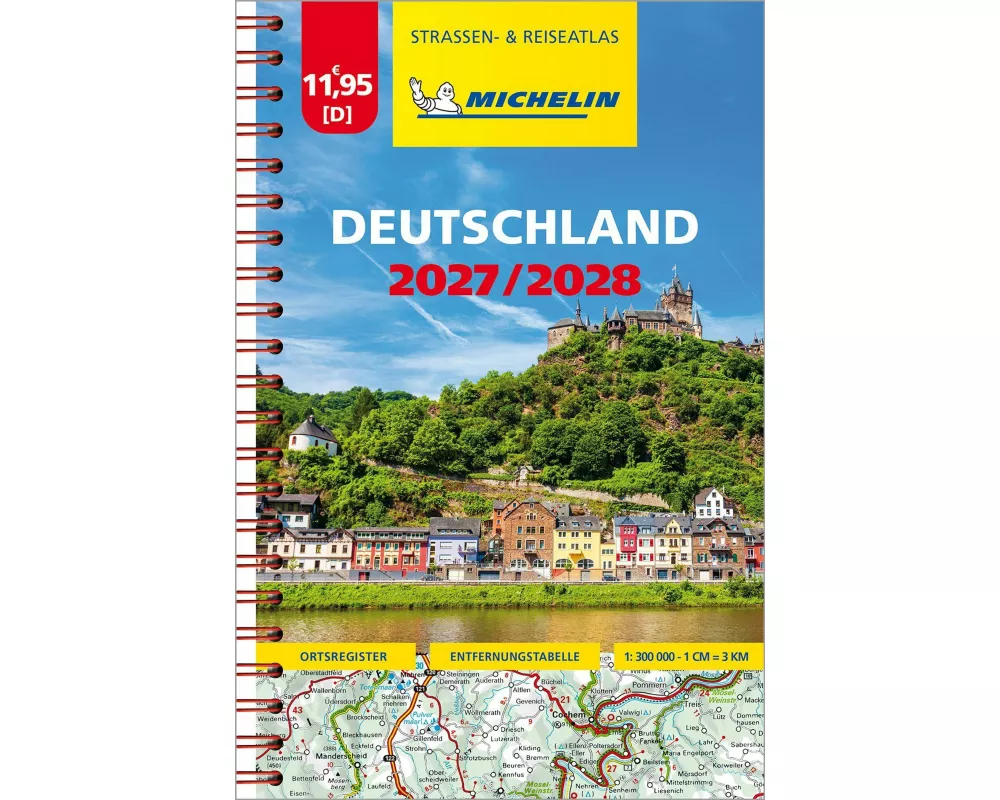 Michelin Kompaktatlas Deutschland 2027/2028