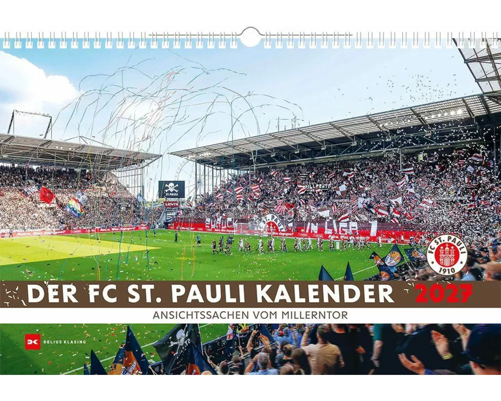 Der FC St. Pauli Kalender 2027