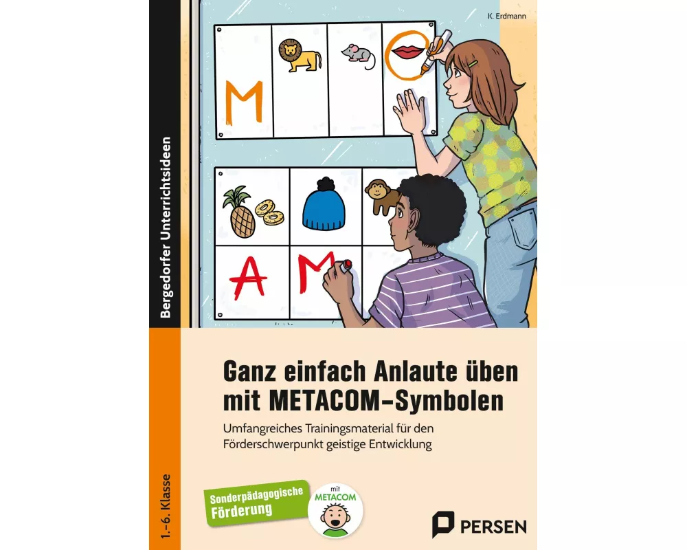 Ganz einfach Anlaute üben mit METACOM-Symbolen