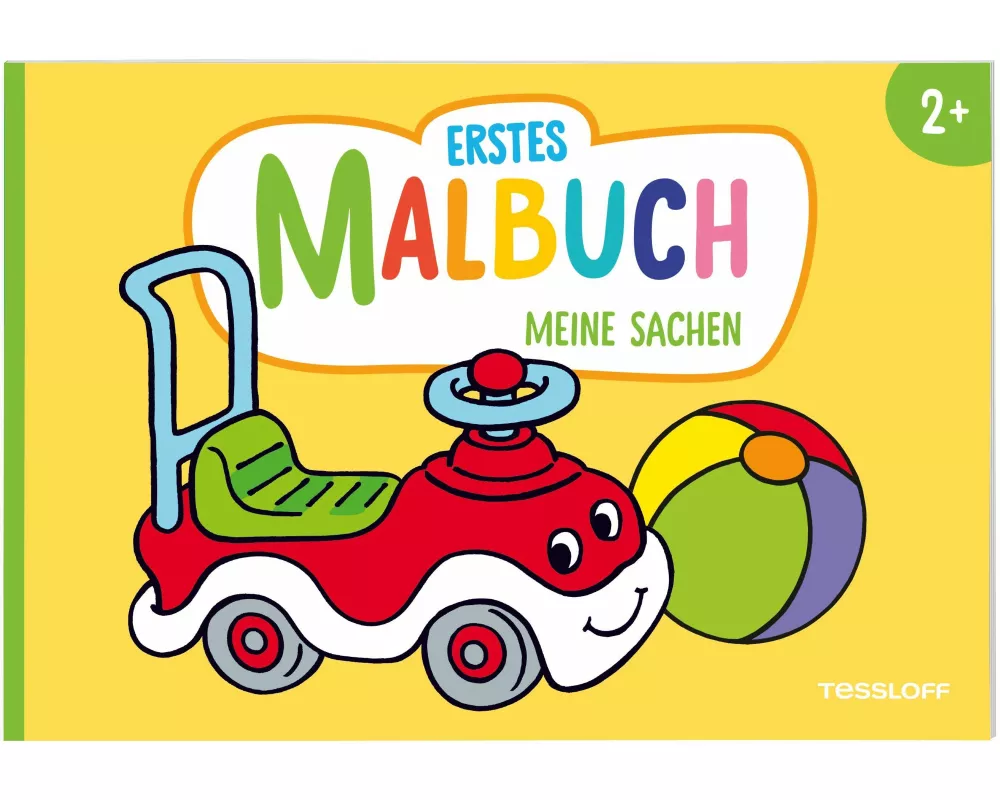 Erstes Malbuch. Meine Sachen