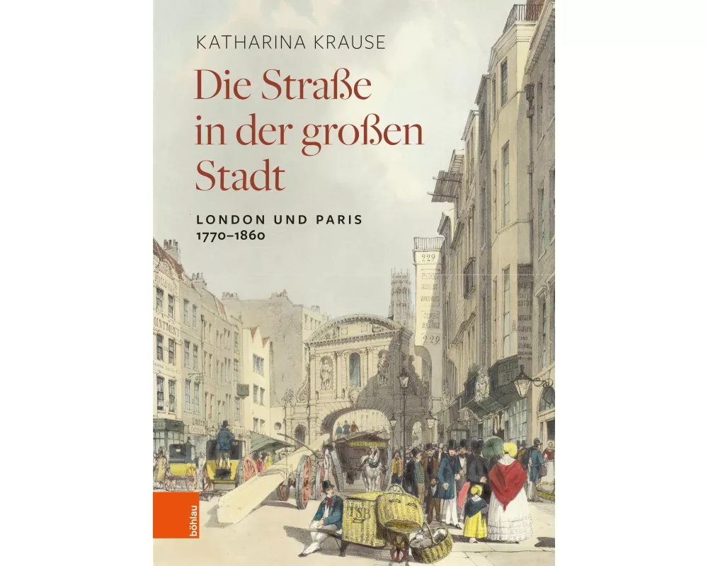 Die Straße in der großen Stadt