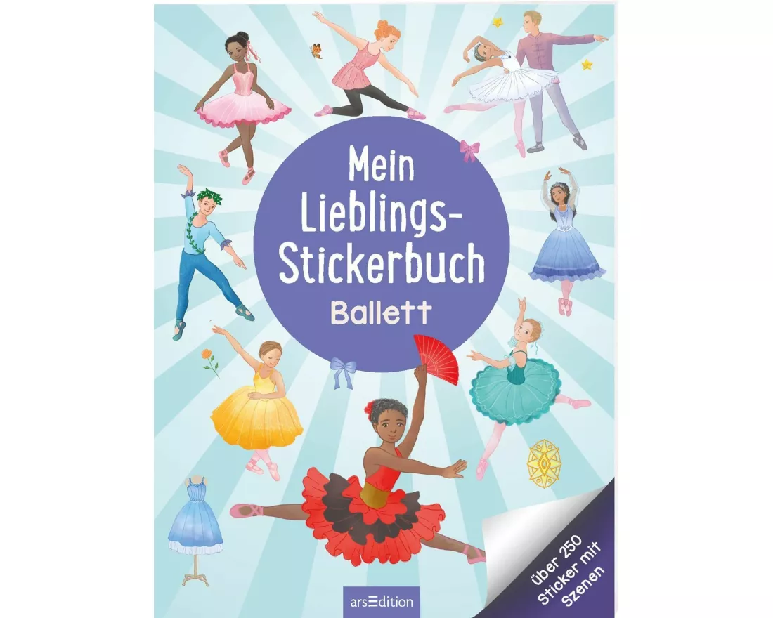 Mein Lieblings-Stickerbuch – Ballett