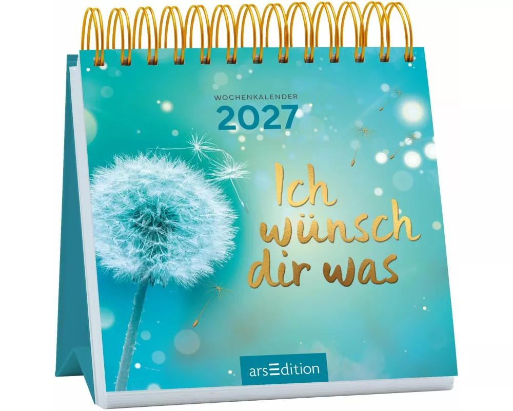 Mini-Wochenkalender Ich wünsch dir was 2027