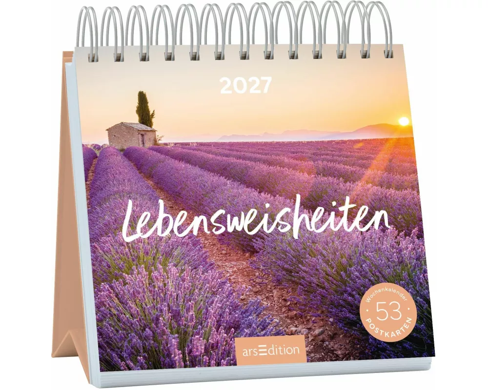 Postkartenkalender Lebensweisheiten 2027