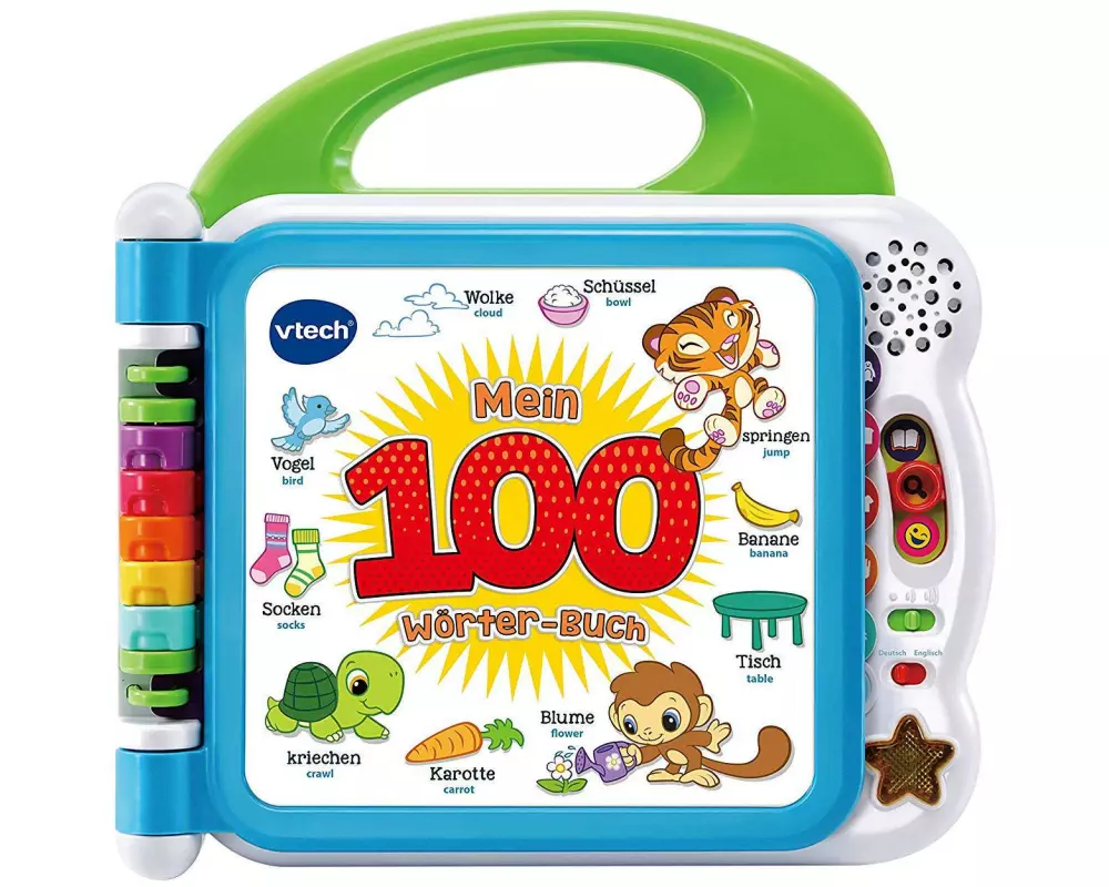Vtech Beschäftigungsspielzeug Mein 100-Wörter-Buch
